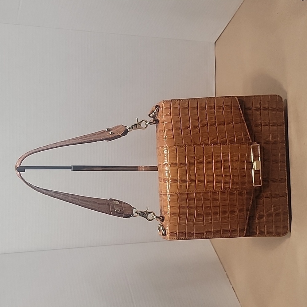 Brahmin Ophelia Dark Rum Shoulder Bag